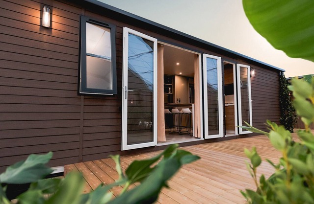 Chalet 4 people with swimming pool in Les Sables d
