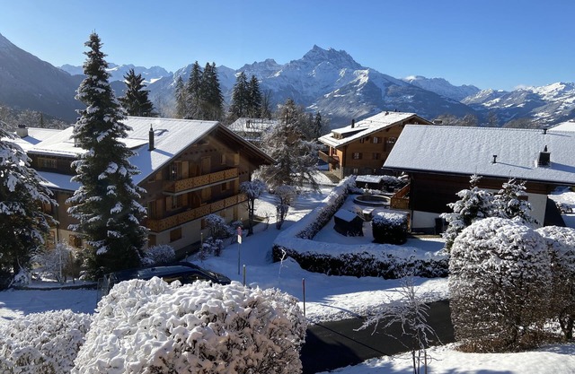 Chalet Apartment, close to Bus Stop, free WiFi, 2 bedrooms & Stunning Views