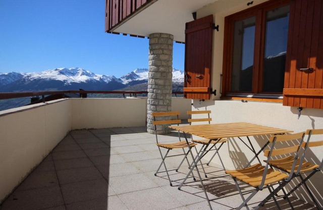 Charmant 3 pièces, terrasse Sud, prox. pistes, 7 pers., animaux admis - Vallandry - FR-1-411-166