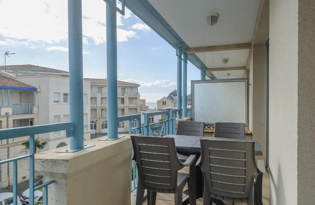 Charmant T2 Bis avec Aperçu Mer, Piscine, Parking Privé à 100m Plage - Châtelaillon-Plage - FR-1-535-29