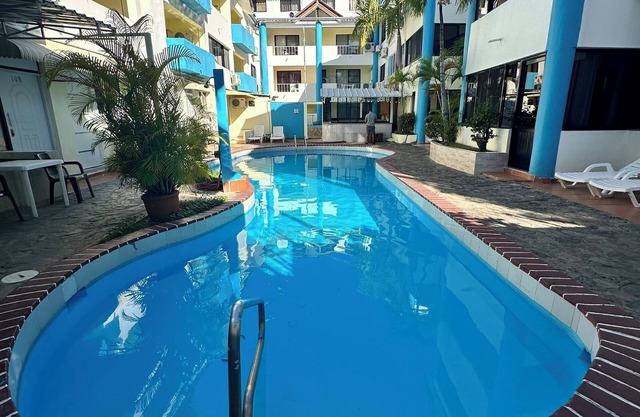Charming 2-bedroom Neon apartment in Sosúa with AC, WiFi, Pool
