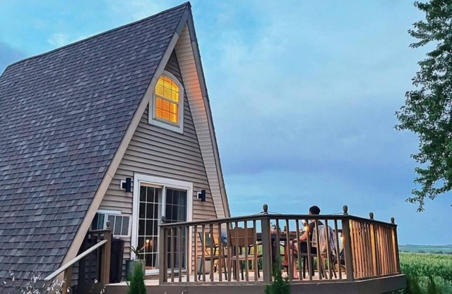 🏠 Charming A-Frame w/Mid-Century Vibe 1 Bed/1 Bath near Elizabeth, Illinois🌲