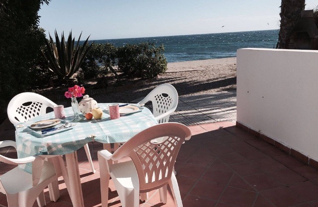Charming bungalow located on the edge of the beach