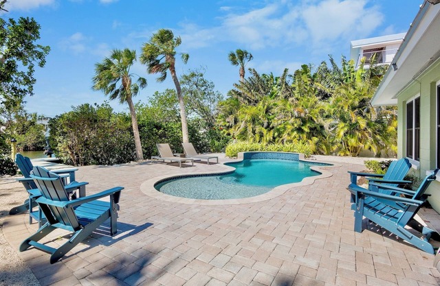 Charming Canal front Luxury home with brand-new Pool!