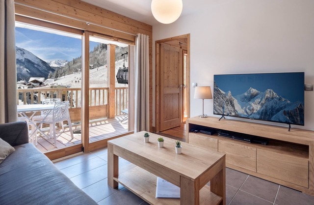 Charming flat - SKI IN/OUT - CHAMPAGNY LA PLAGNE - Linen included