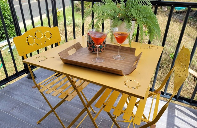 Charming spacious apartment with balcony view near Bordeaux
