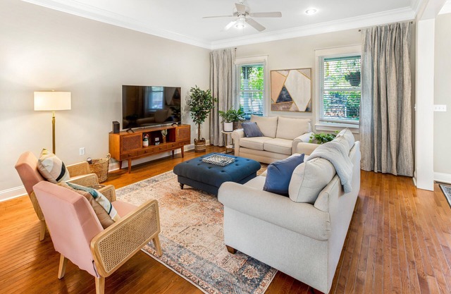 Charming Home Near Forsyth Park w/Parking + Outdoor Space by Lucky Savannah