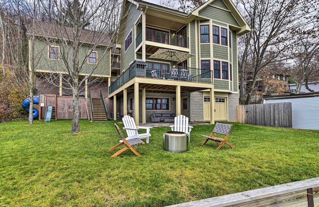 Charming Home on Keuka Lake w/Dock & Fire Pit!