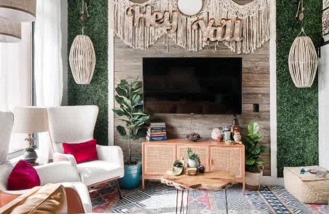 Chic Bohemian Apartment in Nashville
