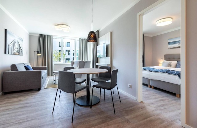 Chic, modern vacation apartment with loggia and use of the SPA included -