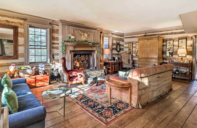 Chic Saylorsburg Escape w/ Hot Tub + Fire Pit
