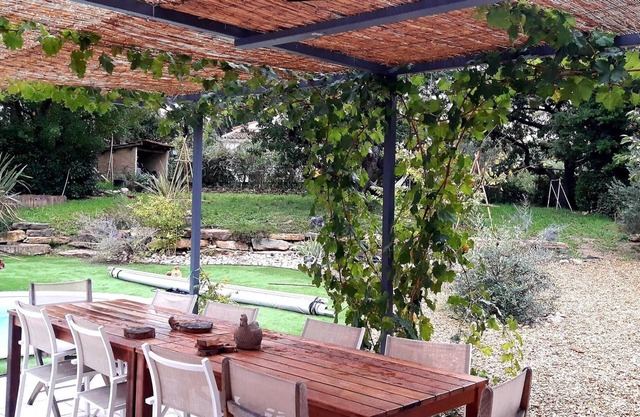 Cicadas, a swimming pool, your vacation