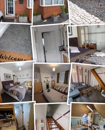 Close to City Center Bungalow walking distance to The Highcross, Abbey Park & Leicester City Long & Short Stays entire apartment with off road parking LE4