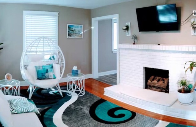 Close to everything when you stay at this centrally-located, 3 bedroom bungalow.