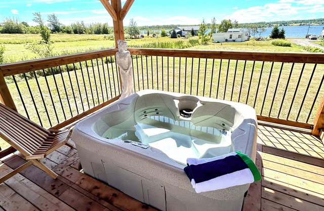 Coastal Charm Meets Country Calm | Relaxing Cottage with Water Views & Hot Tub