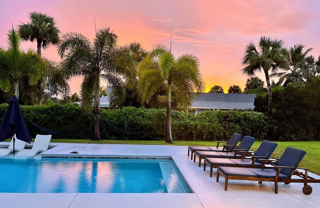 Coastal Paradise with Pool and Just Steps to Beach