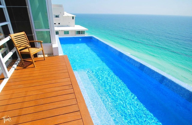 Combo #204-Tim’s Ocean Condos – Beachfront – Spacious Areas + 2 Private Pools!