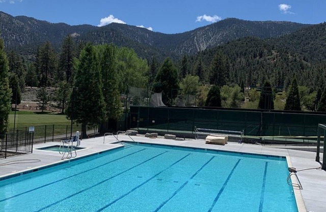 Come enjoy the beautiful pool. We have AC and Starlink, and a cozy wood stove.