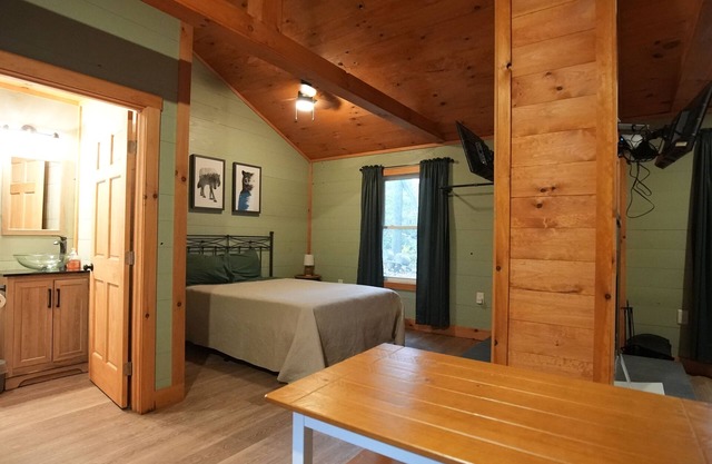 Come see our neck of the woods in The Forest Aisle cabin