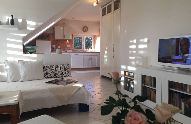 Comfortable country house apartment/Møn/Mön with terrace, garden, dog-friendly