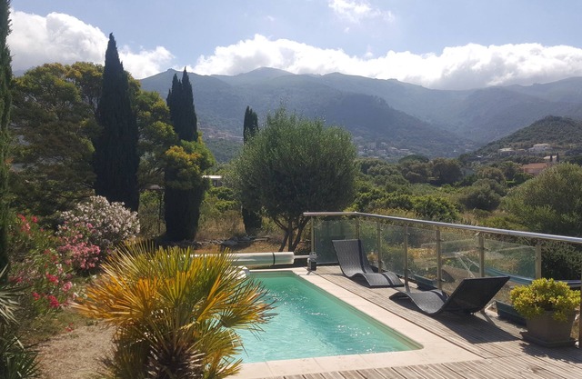 Comfortable ground-floor apartment with pool access for two adults