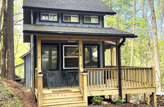 Comfy Tiny Cabin Near Lake Nantahala and the Great Smoky Mountains