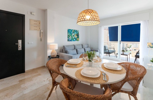 Condo with charm, a few meters from the beach. A/C and free wifi. Terrace with sea views
