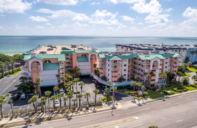 Condominium on beach