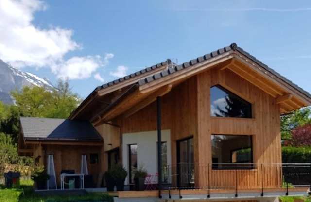Contemporary chalet 200 m2 new for 8 people A PASSY MONT-BLANC