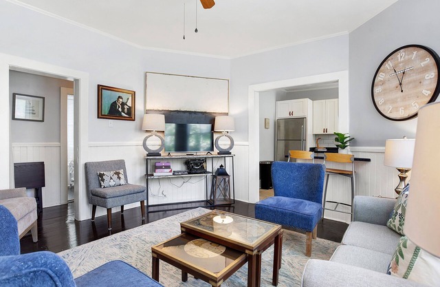 Contemporary Comfort by the Park | Heated Pool Access