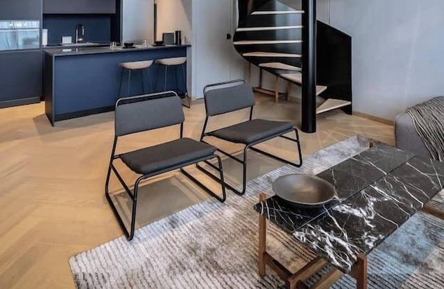 Contemporary Skyloft with unique style