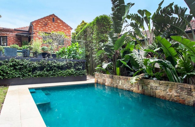 Coogee Classic is modern four-bedroom home with two sun terraces, pool and parking