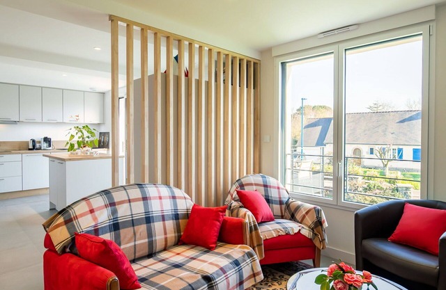 Cosy apartment for 4 people with WIFI, TV, balcony and parking