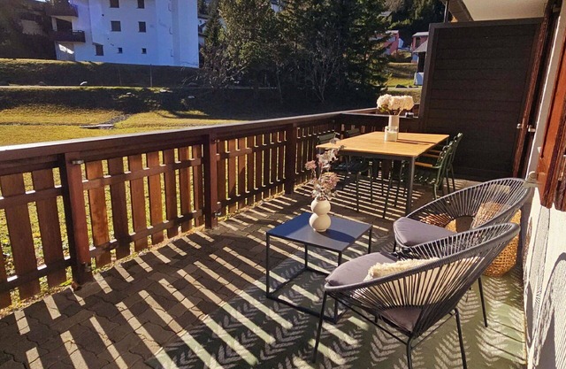 Cosy apartment for 6 people with TV and balcony