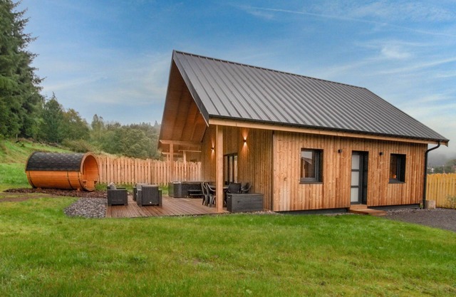 Cosy chalet & top-of-the-range comfort Sauna~Spa~Clim for Vosges and Alsace tours