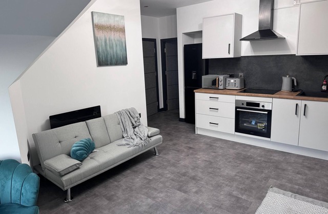 Cosy City Apartment in Manchester - man utd