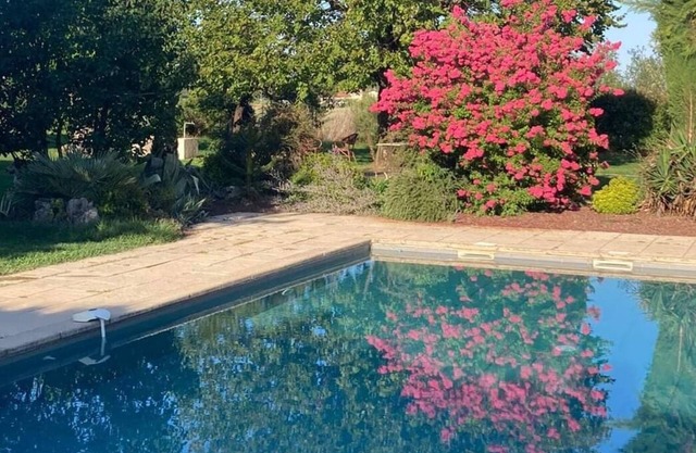 Cosy gîte in a privileged, peaceful setting with swimming pool