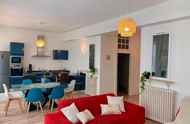 Cosy Indigo - 3 chambres 110m2 - Centre ville