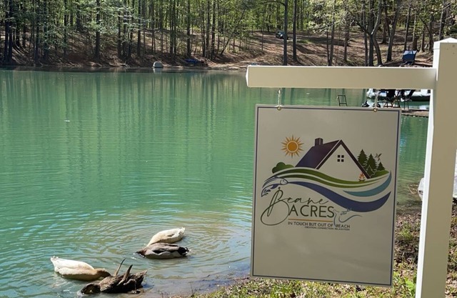 Cottage With Private Lake Near Atlanta, Ga Where Business & Nature Connect
