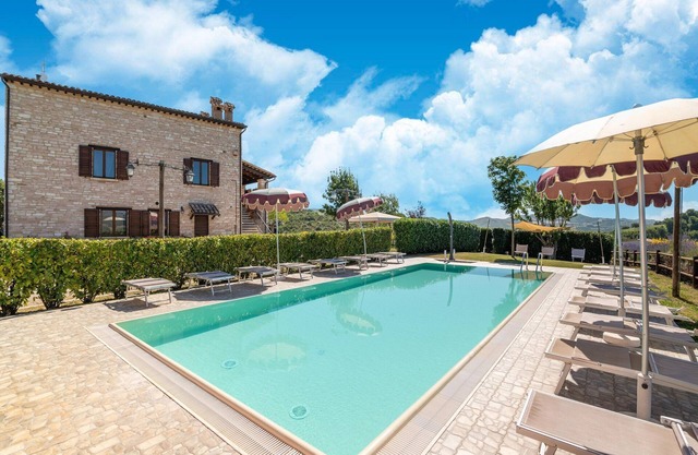 Country House in Cagli with Pool and Views