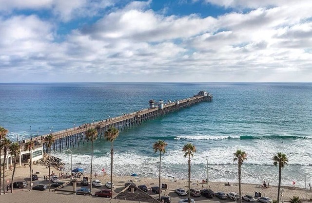 Cozy 2-bedroom resort with AC, WiFi, fitness room in marvelous Oceanside