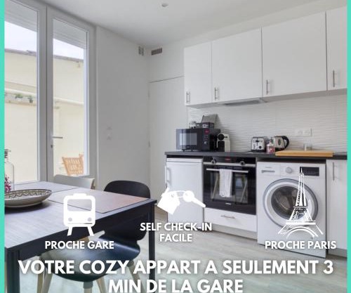 Cozy Appart 4 Proche gare - Cozy Houses