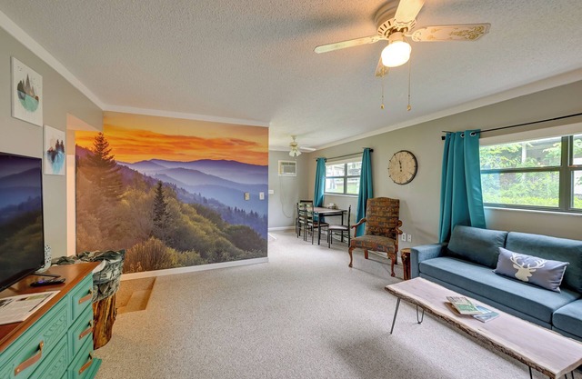 Cozy Bryson City Cabin Rental w/Shared Yard