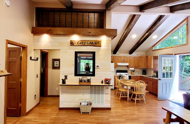 Cozy Cabin with Firepit, Central A/C