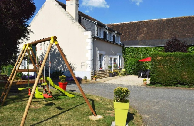 Cozy countryside home in Touraine with private garden and antique-modern charm