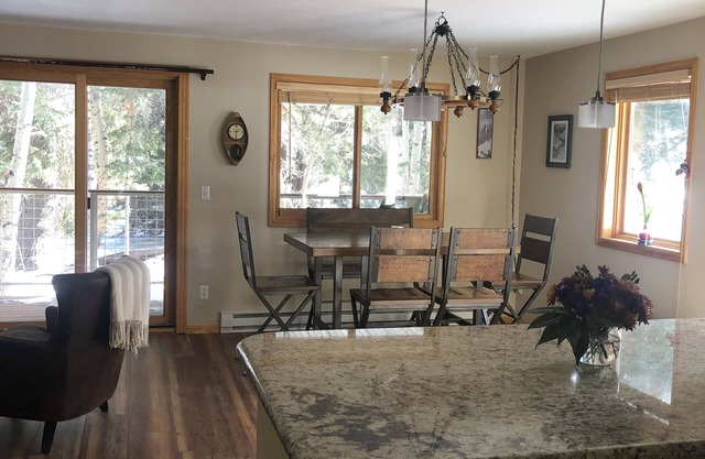 Cozy Creekside Condo - ground level, end unit
