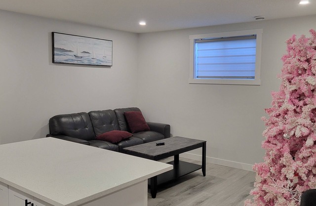 Cozy Guest suite in Airdrie 2 Queen beds