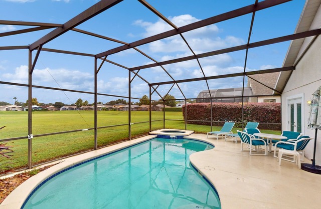 Cozy home with private pool, billiards, central AC, enclosed yard