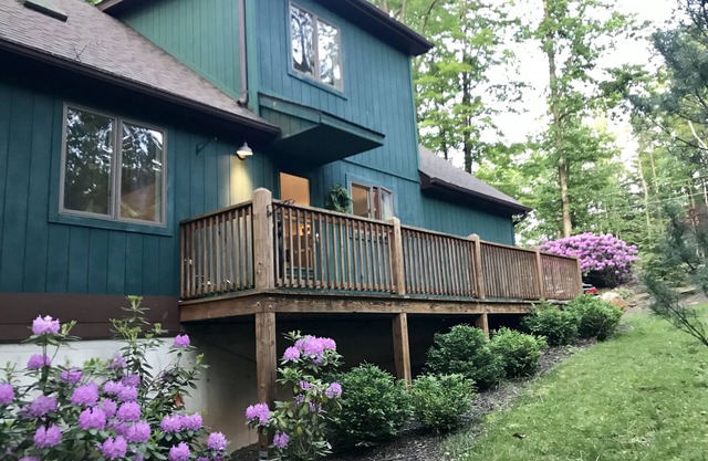 Cozy mountainside retreat with lake access to recharge or relax! Kayaks, canoes