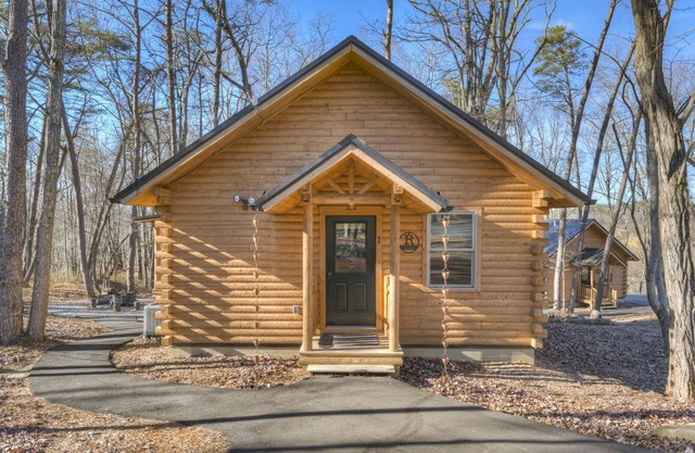 Cozy Rose` cabin for up to 6 guests - Hocking Hills - Hot Tub-Fire Pit-Wifi
